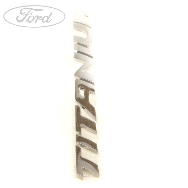 KUGA TITANIUM TAILGATE NAME PLATE BADGE EMBLEM