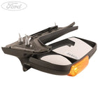 TRANSIT MK8 O/S DOOR MIRROR HOUSING & GLASS LARGE HEAD 15-