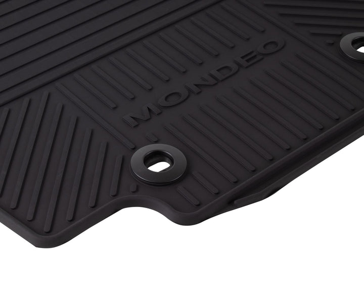 MONDEO 03/2007-08/2014 RUBBER FLOOR MATS FRONT,BLACK