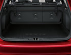 FOCUS ESTATE BOOT LINER FOR UPPER COMPARTMENT, TRAY STYLE, BLACK WITH LOGO, 2018 - 2021