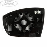 GALAXY WA6 S-MAX WA6 O/S RIGHT ASPHERIC WING MIRROR GLASS