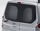 TRANSIT COURIER REAR WINDOW PROTECTION GUARD FOR CARGO DOORS