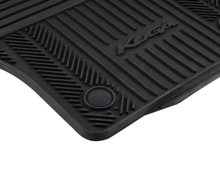 KUGA 01/2008-10/2012 RUBBER FLOOR MATS FRONT,BLACK
