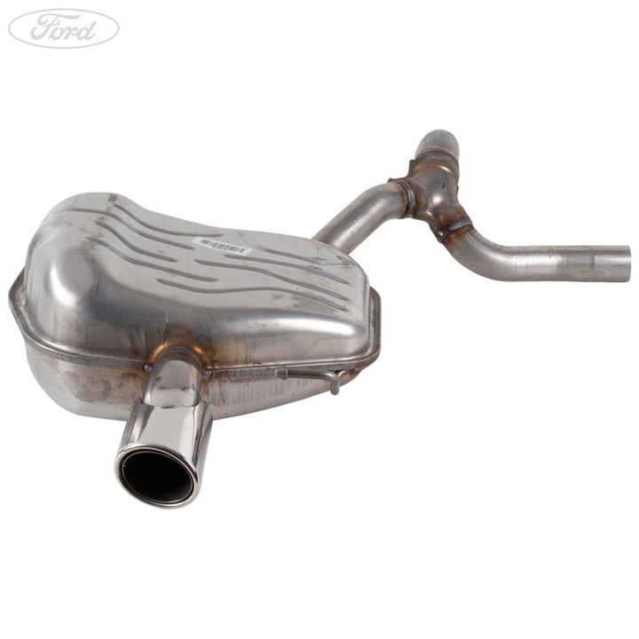 REAR MUFFLER AND PIPE