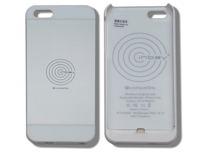 ACV* QI CHARGING CASE FOR IPHONE® 5/5S, WHITE