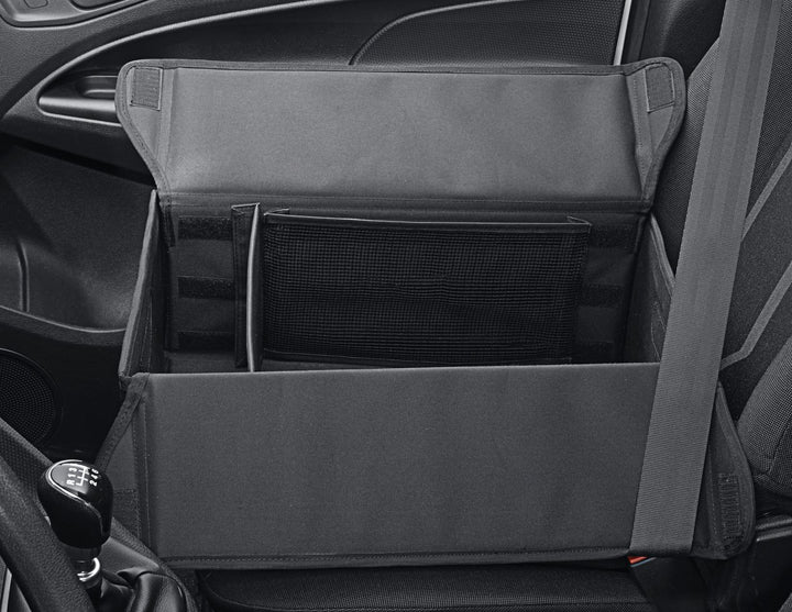FOLDABLE ORGANIZER BOX BLACK FABRIC