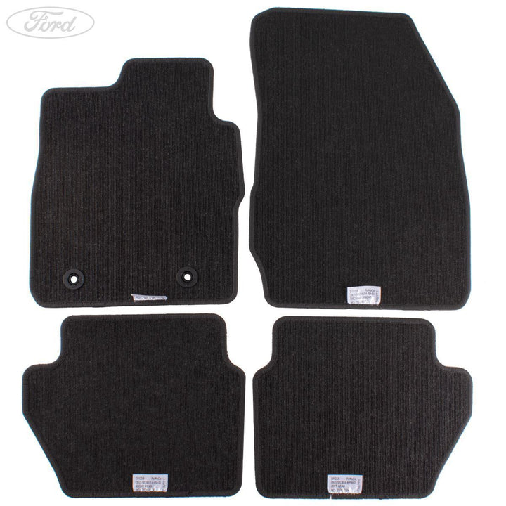 ECOSPORT FRONT & REAR CONTOURED CARPET FLOOR MATS KIT 2013-