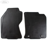 Genuine Ford Focus Mk1 Front Rubber Floor Mats All-Weather 2001-2005 1446087