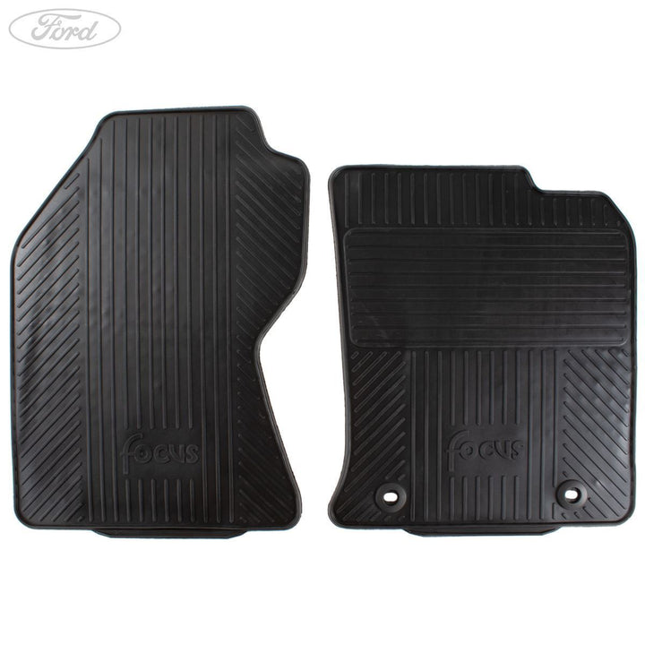 Genuine Ford Focus Mk1 Front Rubber Floor Mats All-Weather 2001-2005 1446087