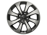 SET OF 4 ALLOY WHEELS WITH FITTING  05/2017