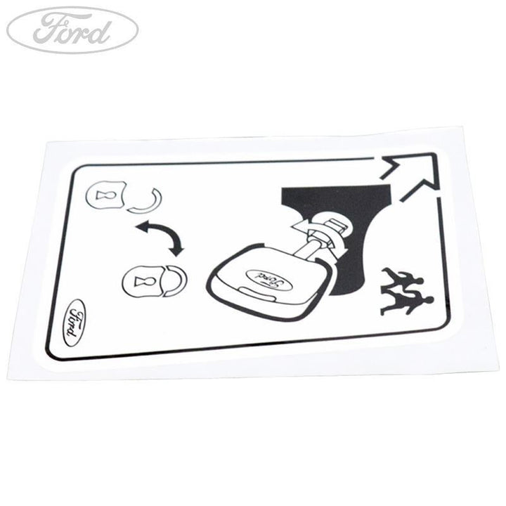 CHILD SAFETY LOCK DECAL