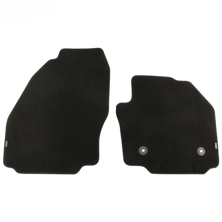 GALAXY/S-MAX VELOUR FLOOR MATS FRONT,BLACK