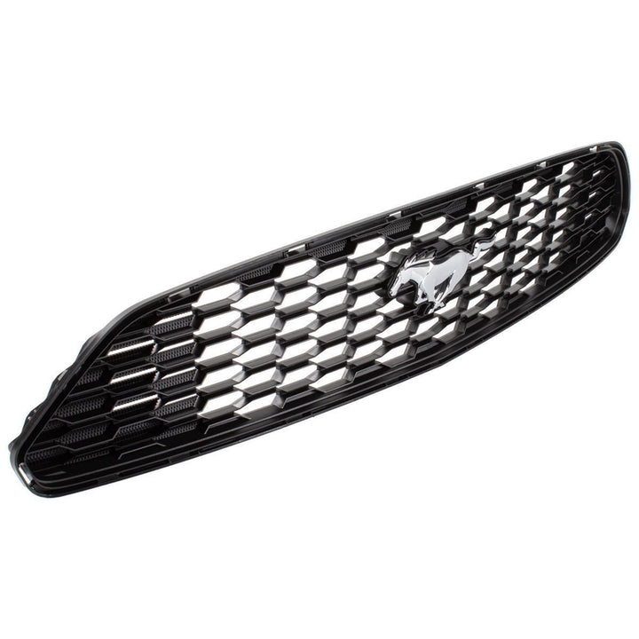 MUSTANG RADIATOR GRILLE CARBON BLACK INC EMBLEM 03/2015-