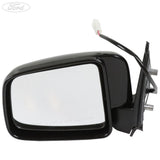 RANGER MK3 N/S DOOR MIRROR HOUSING & GLASS BLACK 2002-2007