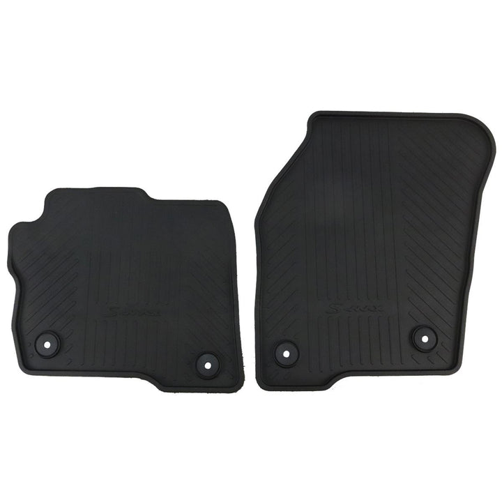 S-MAX FROM 05/2015 RUBBER FLOOR MATS FRONT,BLACK