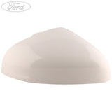FIESTA MK8 O/S DOOR MIRROR HOUSING COVER FROZEN WHITE 2017-