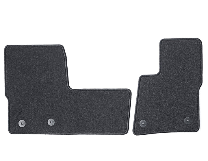 TOURNEO CUSTOM 08/2012-09/2023 CARPET FLOOR MATS FRONT,BLACK