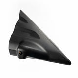TRANSIT O/S DRIVERS SIDE OUTER MIRROR TRIANGLE TRIM BLACK 2024-ONWARDS