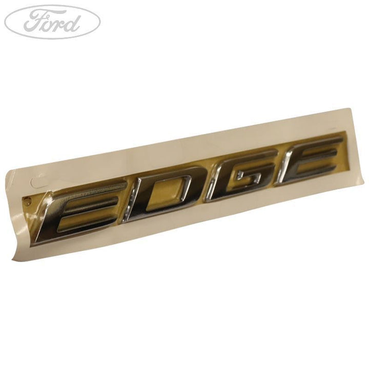 EDGE TAILGATE REAR BRIGHT CHROME EDGE LETTERING BADGE 16-18