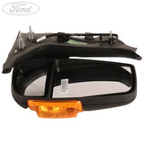 TRANSIT MK8 O/S DOOR MIRROR HOUSING & GLASS LARGE HEAD 14-