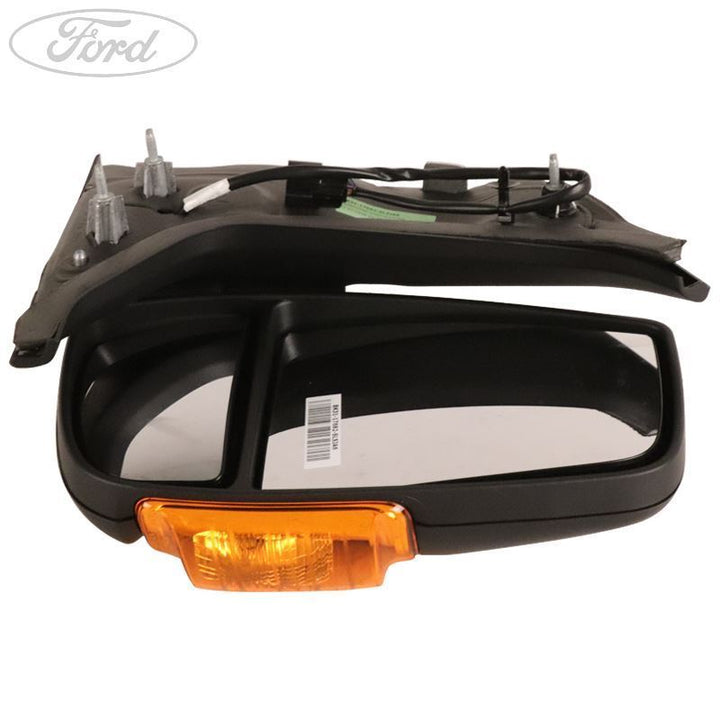 TRANSIT MK8 O/S DOOR MIRROR HOUSING & GLASS LARGE HEAD 14-