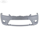 FIESTA MK6 FUSION FRONT BUMPER & TOWING EYE PRIMED 04-12