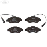 KA TDCI MOTORCRAFT FRONT BRAKE PAD AXLE SET 75 BHP