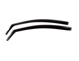 CLIMAIR®* WIND DEFLECTORS FOR FRONT DOOR WINDOWS, BLACK, FOR FIESTA & FIESTA VAN, 2017 - ONWARDS