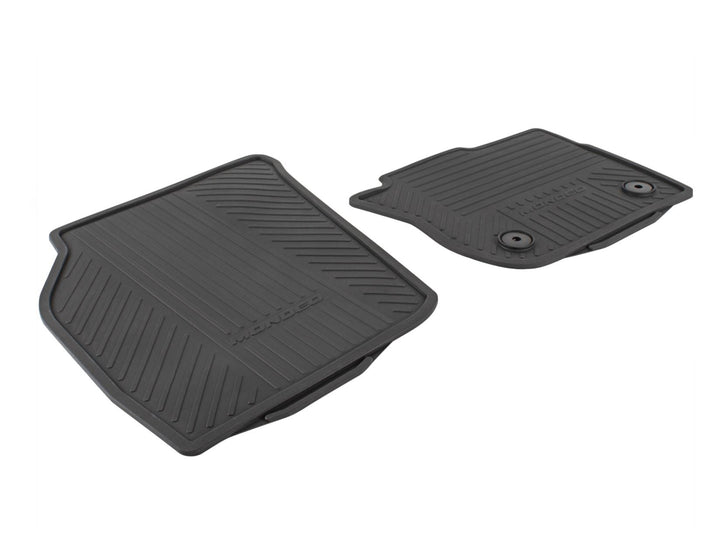 MONDEO FROM 09/2014 RUBBER FLOOR MATS FRONT,BLACK