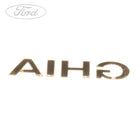 REAR TAILGATE MOUNTED GHIA NAME PLATE BADGE EMBLEM