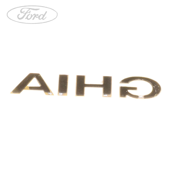 REAR TAILGATE MOUNTED GHIA NAME PLATE BADGE EMBLEM