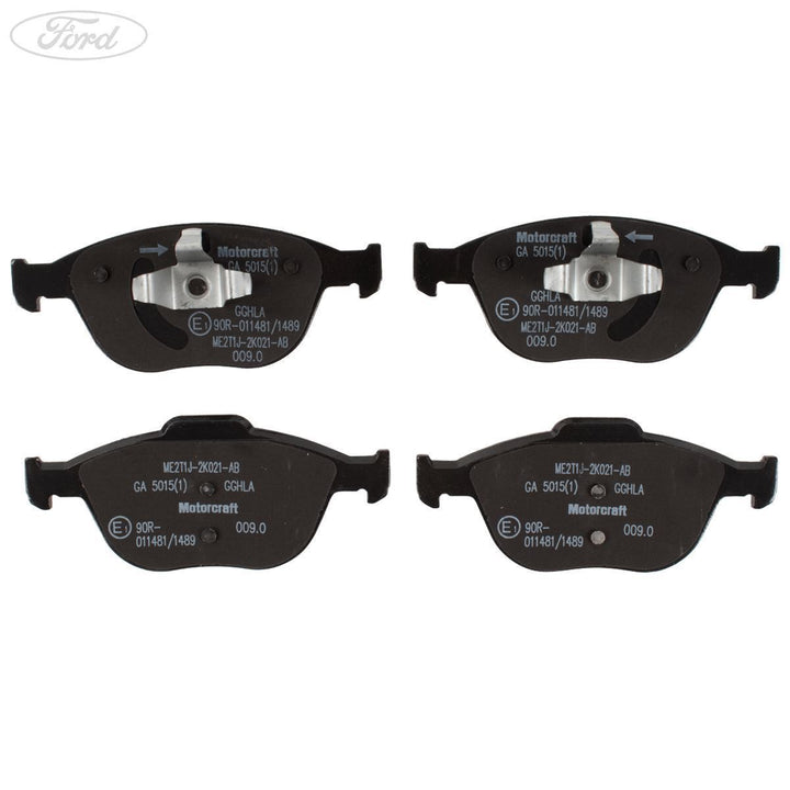 TRANSIT CONNECT MOTORCRAFT FRONT CALIPER BRAKE PAD KIT 2013