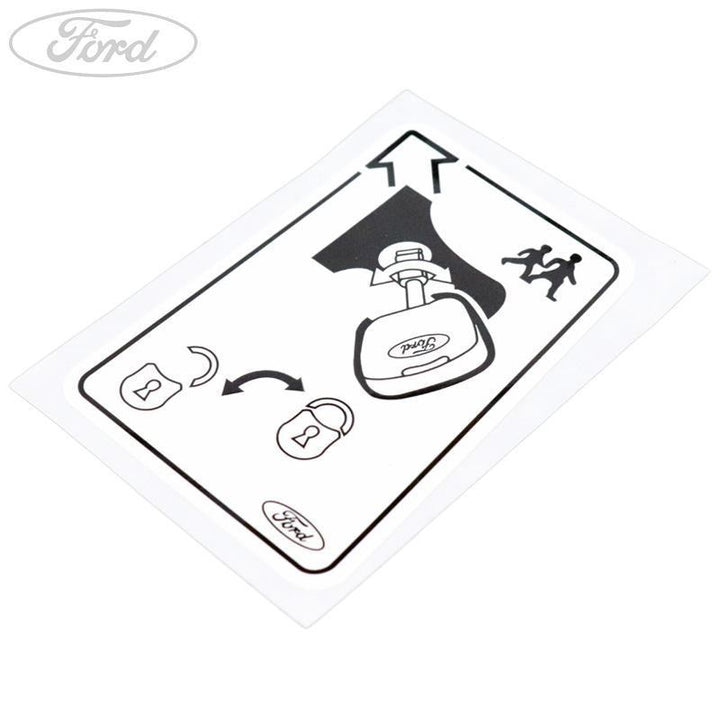 CHILD SAFETY LOCK DECAL