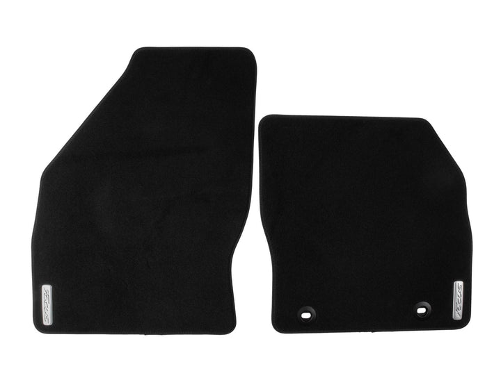 FOCUS 07/2004-12/2010 VELOUR FLOOR MATS FRONT,BLACK