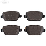 FOCUS GALAXY WA6 MONDEO S-MAX REAR BRAKE PAD SET