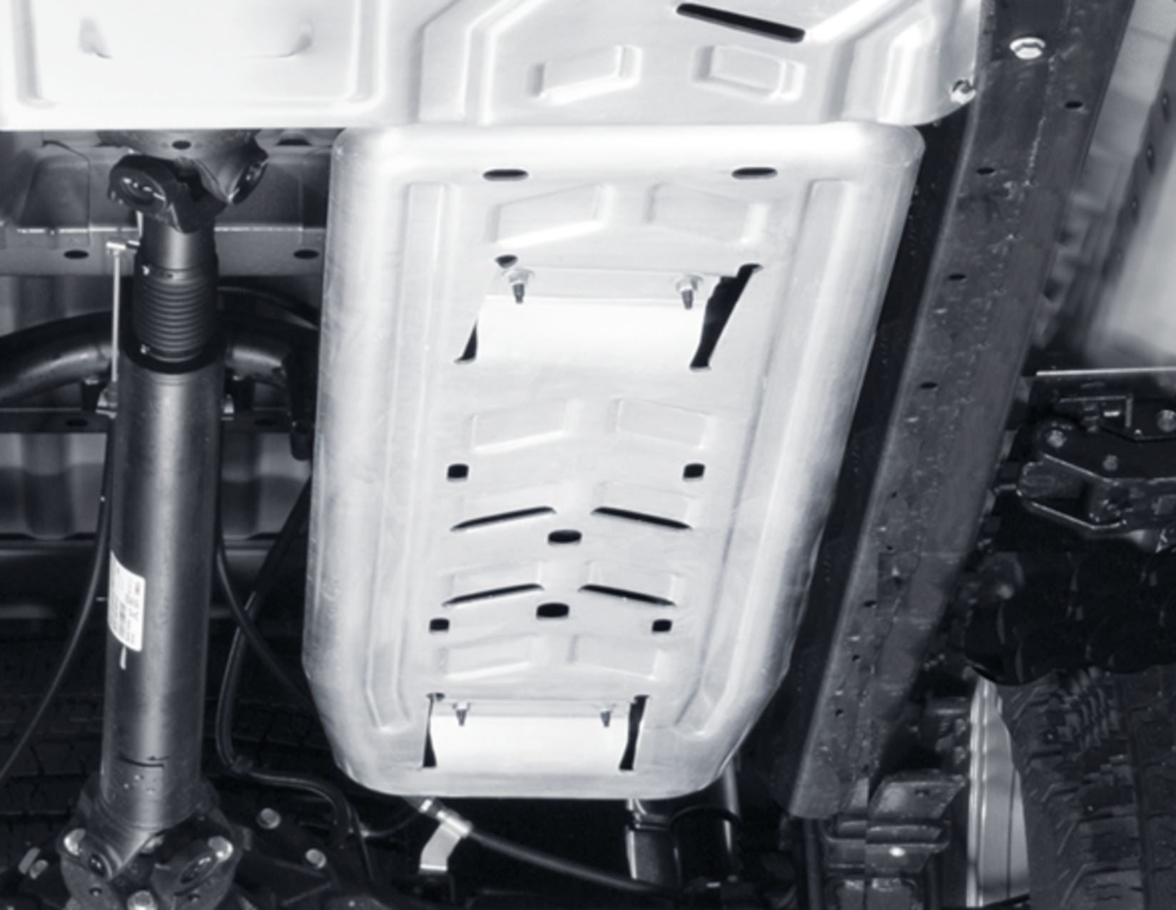 RANGER 02/2019-06/2022 BODY UNDERSHIELD FOR FUEL TANK,ALUMINIUM – Ford ...