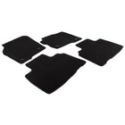 EDGE FROM 01/2016 VELOUR FLOOR MATS PREMIUM,FRONT AND REAR,BLACK