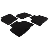 EDGE FROM 01/2016 VELOUR FLOOR MATS PREMIUM,FRONT AND REAR,BLACK