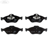 FIESTA 1.25 1.3 1.8D ZETEC FRONT BRAKE PAD AXLE SET