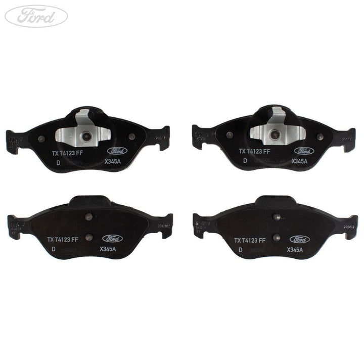 FIESTA 1.25 1.3 1.8D ZETEC FRONT BRAKE PAD AXLE SET