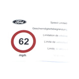 TRANSIT TRANSIT SPEED LIMITER DECAL