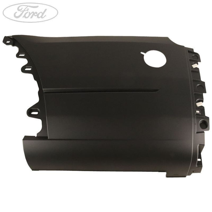 TRANSIT REAR N/S BUMPER END CAP GRAINED GREY 2014-2019