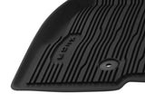 KUGA FRONT RUBBER FLOOR MATS, TRAY STYLE WITH RAISED EDGES & KUGA LOGO, PHEV ONLY, BLACK 2020 - ONWARD