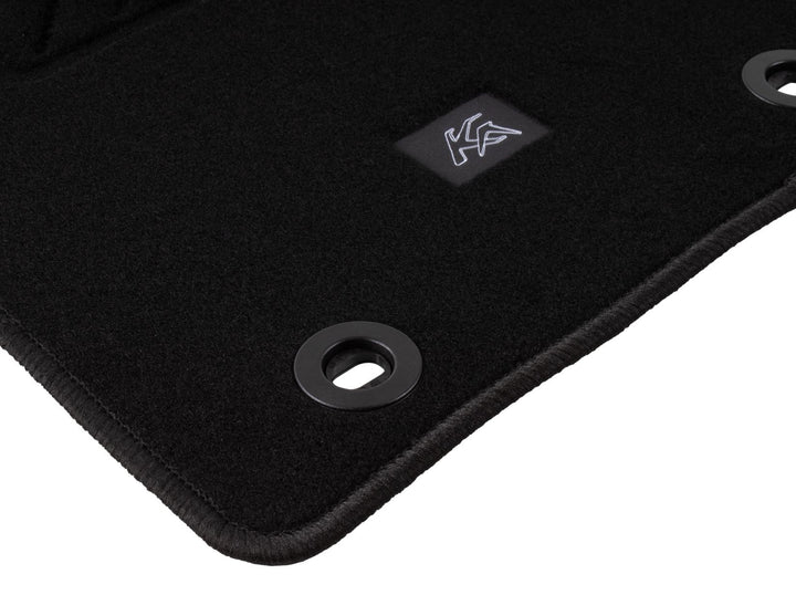 KA 09/2008-05/2016 CARPET FLOOR MATS FRONT AND REAR,BLACK