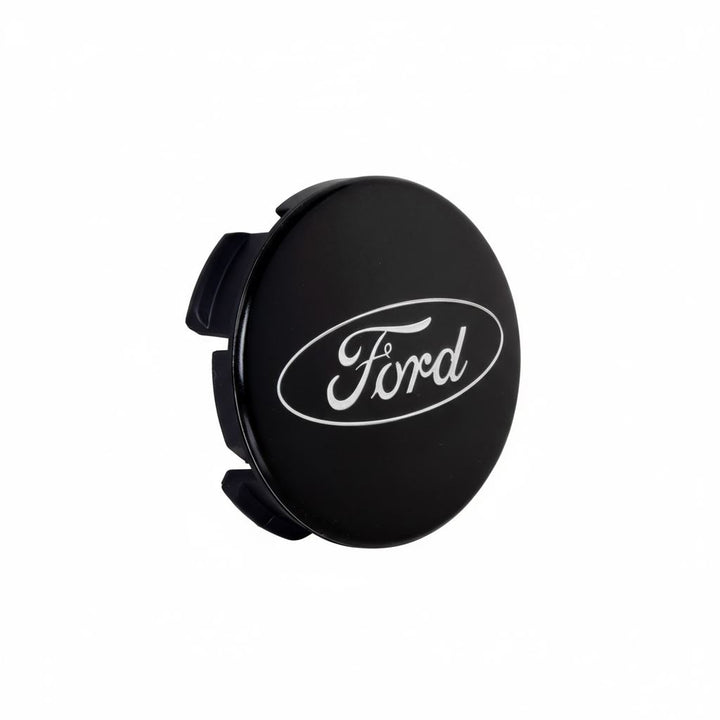 MUSTANG FOCUS EDGE FIESTA SINGLE 54MM CENTRE CAP WHEEL BLACK WITH OVAL LOGO 2015-2024