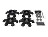 RANGER 01/2012-06/2022 RIMGARD®* WHEEL LOCK SET OF 4,BLACK