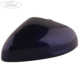 FIESTA N/S DOOR MIRROR HOUSING COVER DEEP IMPACT BLUE