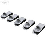 FRONT DOOR LOCK CONTROLS ADJUSTING SCREW NUT PACK OF 5