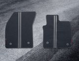 FOCUS PERFORMANCE FLOOR MATS FRONT, BLACK WITH FORD PERFORMANCE LOGO, 2018 - 2021