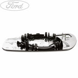 FIESTA FUSION O/S RIGHT WING MIRROR GLASS